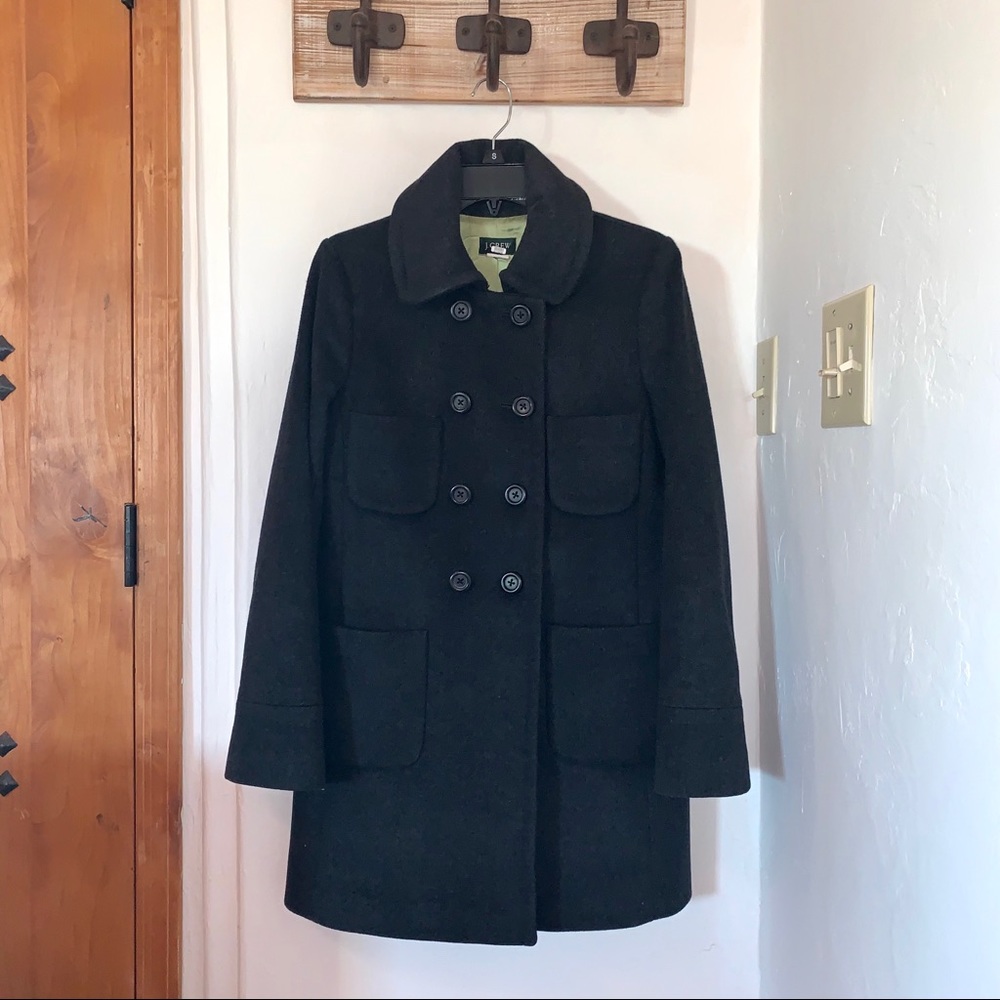 J. Crew Double Breasted Pea Coat!